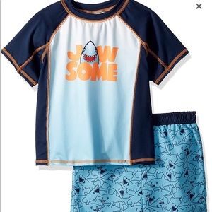 Baby Buns JawSome Rash Guard set